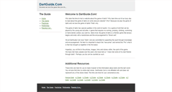 Desktop Screenshot of dartguide.com
